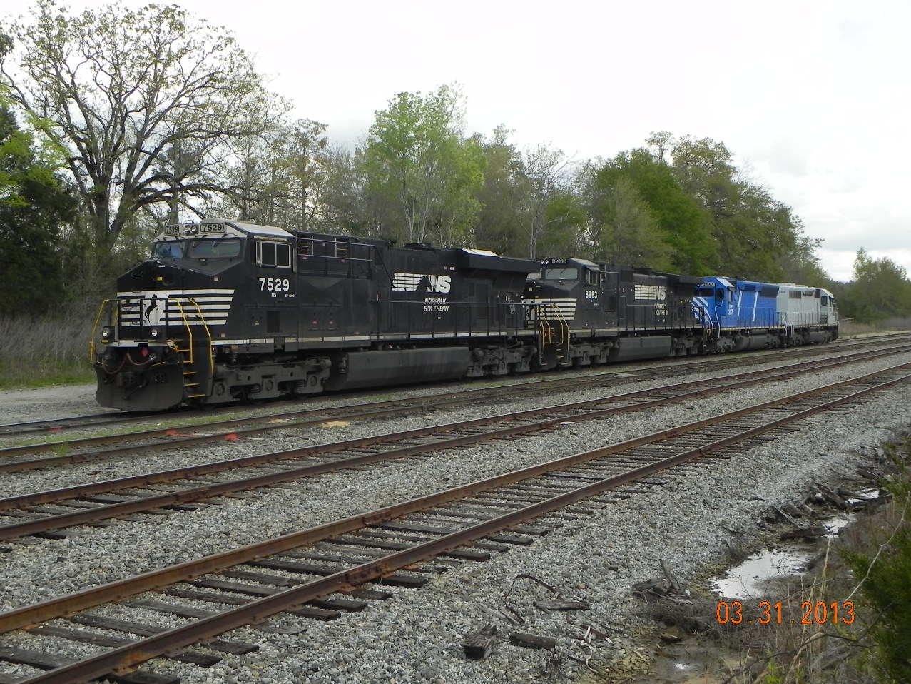 Coal train power